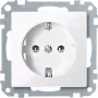 Caja empotrable Merten MEG2301-0319 tipo F, blanca