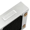 Radiador Watercool 24120 — latón/cobre/acero inoxidable, 158×120×48 mm, ventilador de 120 mm