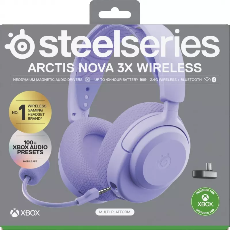 Auriculares Steelseries Arctis Nova 3X Wireless