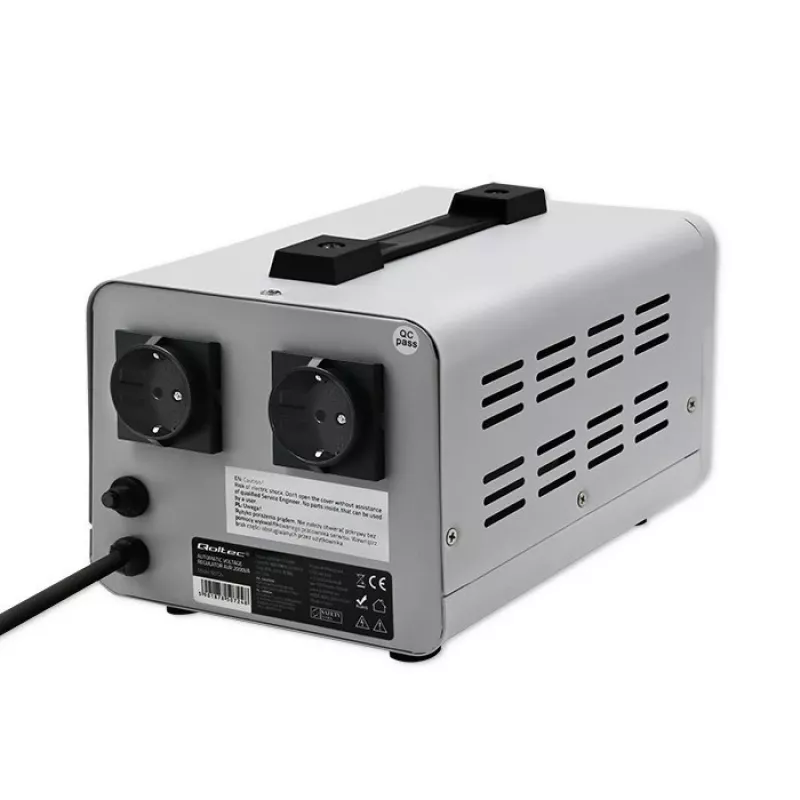 Qoltec 50724 Estabilizador automático de tensión AVR 2000VA