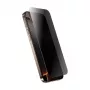 Cristal templado con privacidad Crong para iPhone 16 Pro Max — antirreflejos, resistente a arañazos