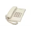 Panasonic KX-TS500PDW teléfono con cable, montable en pared, marcación por tonos/pulsos, blanco