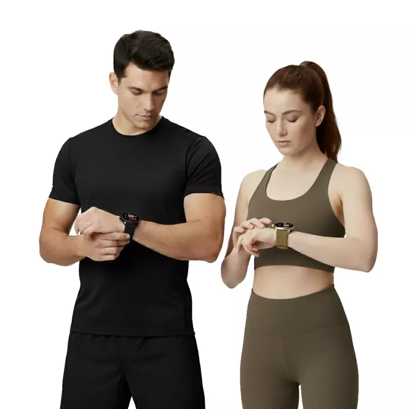 Smartwatch Stelio Activ GPS 46 mm plata STSWA101SR, GPS, caja de 46 mm