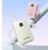 Batería externa Vention 20000mAh 22,5W – 2× USB‑C, 1× USB‑A, beige