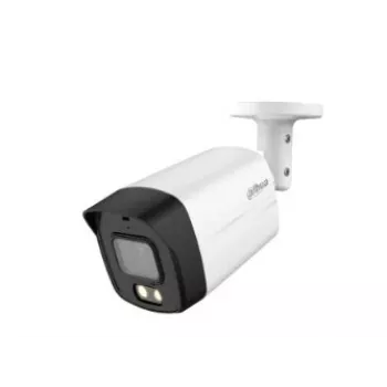 Cámara de vigilancia tipo bala DAHUA HFW1509TLM-IL-A-0360B-S2, 5 MP HDCVI, LED, día/noche, exterior
