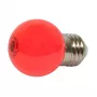 Synergy 21 LED Retrofit E27 bombilla gota G45 rojo 1 vatio para guirnalda