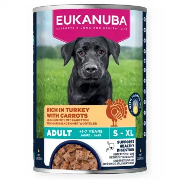 EUKANUBA Dog Can LC Adult pavo y zanahoria 400 g comida húmeda para perros