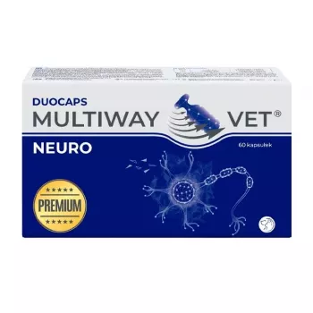 Cápsulas de complemento alimenticio JM Sante Multiway Neuro para perros y gatos, 60 uds., 150 g, reduce la tensión nerviosa