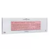 Teclado gaming White Shark GK-003441 Tachi, rosa, distribución US