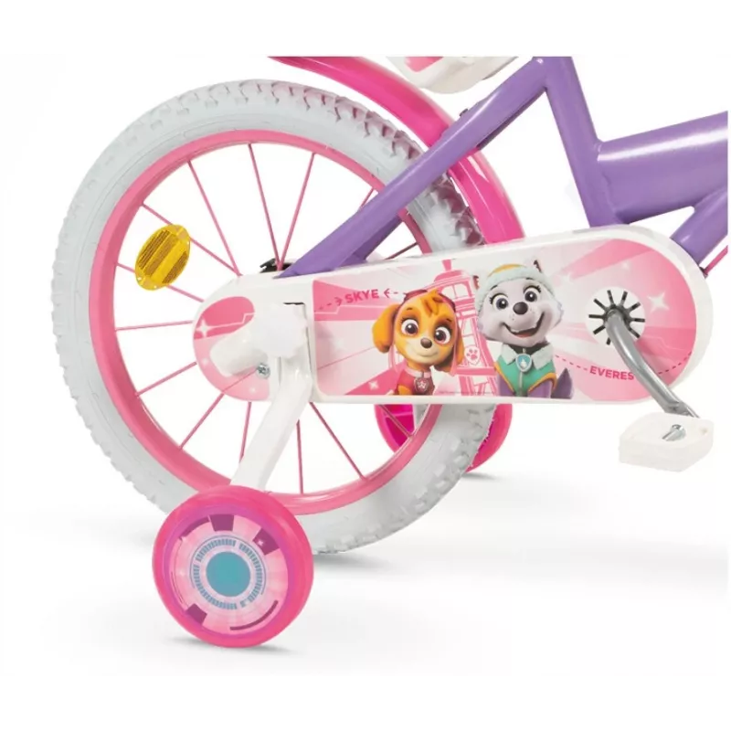 Bicicleta infantil 16 Paw Patrol lila 1680 niña TOIMSA