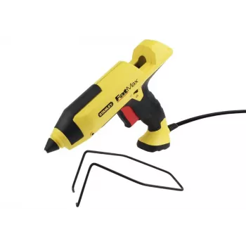 Pistola de pegamento caliente STANLEY FatMax GR 100 R 200 W, caudal 18,83 g/min, alimentación por CA, tiempo de calentamiento 1 min, negra/amarilla