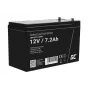 Batería para SAI Green Cell AGM05 — 12 V 7,2 Ah plomo-ácido VRLA, 95 mm de altura, 151×65 mm, 2,15 kg