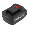 Batería para herramientas inalámbricas YATO YT-828463 — Li-Ion 18V 4Ah, rojo, indicador de carga