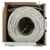Cable de red Extralink par trenzado CAT5E FTP interior 305M gris