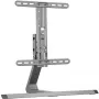 HAGOR HA - Soporte - para pantalla LCD - Plata - Tamaño de pantalla: 81-140 cm (32-55) - Interfaz de montaje: hasta 400 x 400 mm - Montaje en mesa (8700)