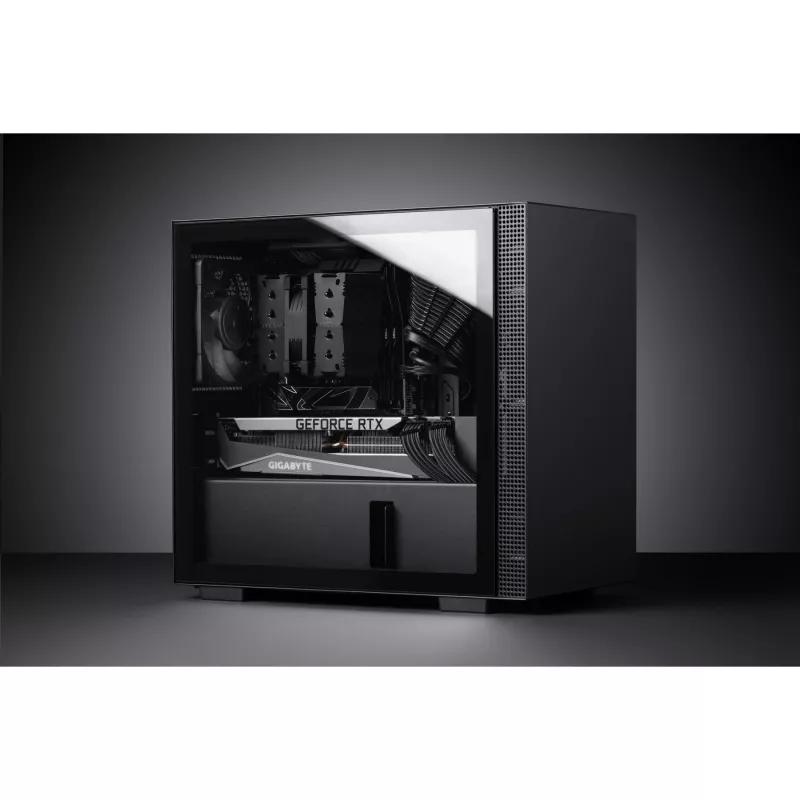 Disipador de CPU Noctua NH-D9L chromax.black, ventilador de 92 mm, 400-2000 RPM, 78,9 m³/h, 95x95x110 mm, negro