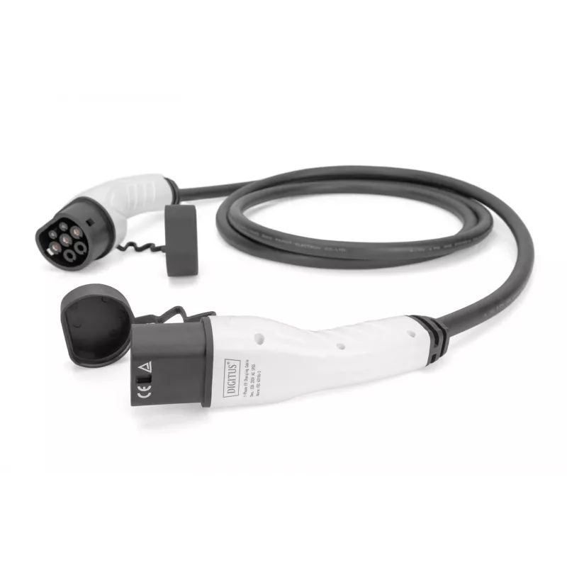 Cable de carga para VE Digitus 7,5 m Type 2 a Type 2 32 A 240 V