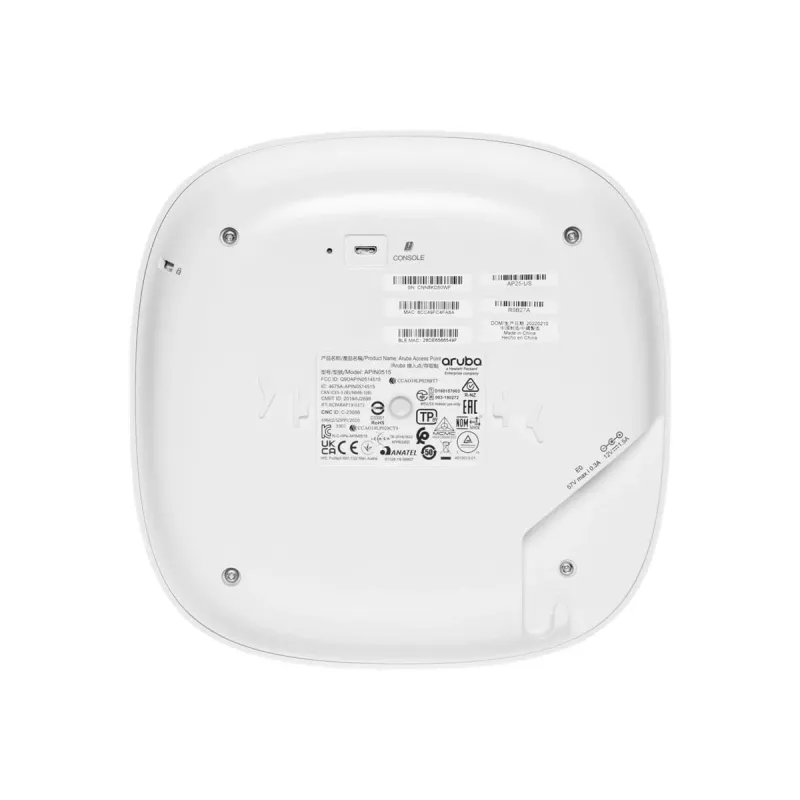 Punto de acceso inalámbrico HPE Aruba R9B33A 2,4 GHz 5 GHz