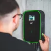 Estación de carga para vehículo eléctrico Green Cell EV14 22 kW Negro Aluminio Pared