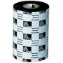 Cinta de transferencia térmica cera-resina Zebra 3400 450 m Negro