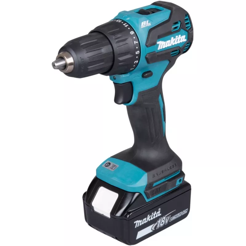Atornillador percutor de batería DHP490Z, 18V (azul/negro, sin batería ni cargador)