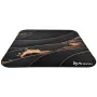 Alfombrilla Arozzi Zona Square — Negro/Oro, alfombrilla protectora para silla y suelo, forma cuadrada