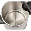 Hervidor de agua Clatronic 1,5 L 2200 W Negro Acero inoxidable