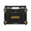 Radio portátil DeWalt DWST1-81078-QW — sintonizador digital AM/FM, indicador LED, 4 altavoces, funcionamiento CA/CC, puerto USB, salida AUX