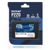 Patriot Memory P220 SSD de 512 GB, 2,5″, SATA III (P220S512G25)