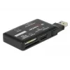 Lector de tarjetas SuperSpeed USB DeLOCK CF SD Micro SD MS M2 xD 5 Gbps
