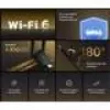 Adaptador USB Wi‑Fi MERCUSYS MA72XH AX1800 con antenas High‑Gain, USB‑A Plug‑and‑Play
