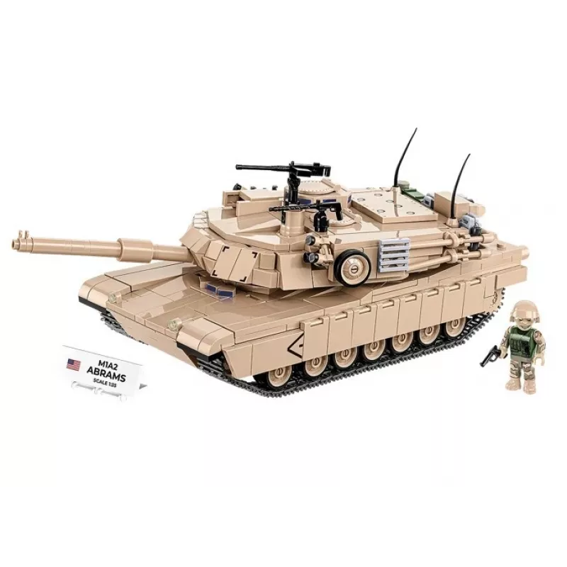 Set de bloques de construcción Cobi M1A2 Abrams 1025 piezas modelo COBI-2632