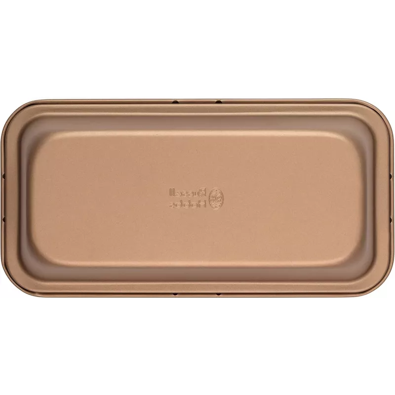 Molde rectangular Russell Hobbs RH02147GEU7 28 cm, antiadherente dorado
