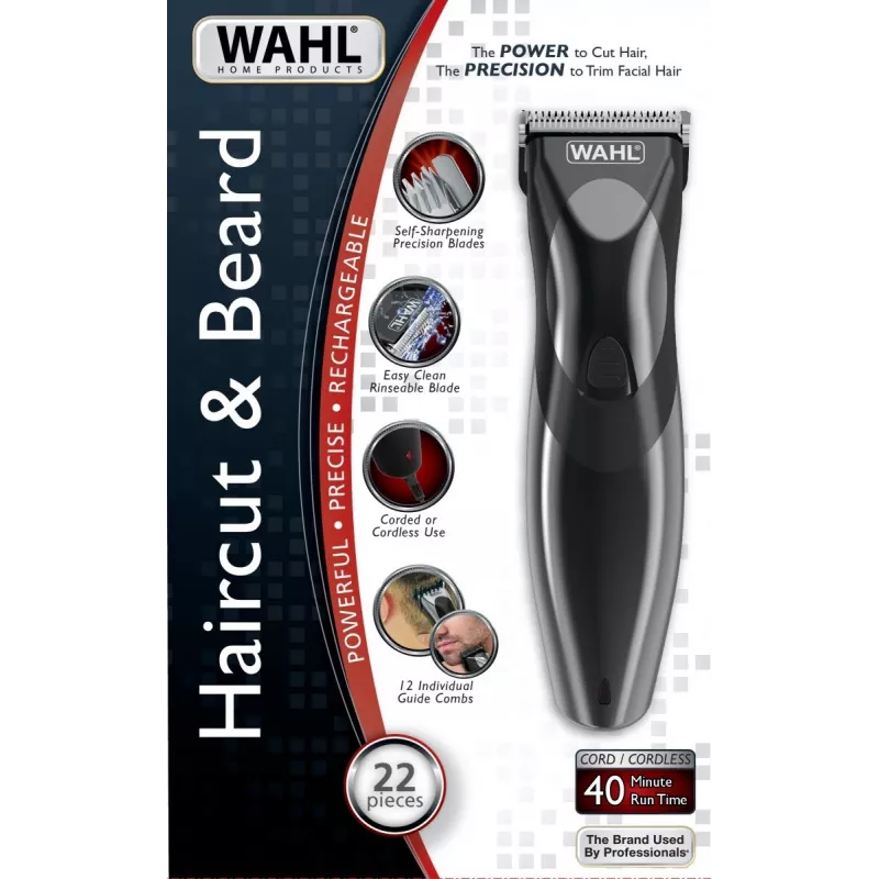 Wahl 9639-816 Cortapelos/Tijera Negro