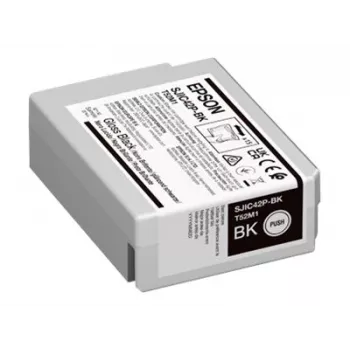 Epson SJIC42P-BK cartucho de tinta 1 ud. original negro