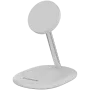 Canyon On Power 205 - 2en1 - base de carga inalámbrica para 2 dispositivos a la vez - blanca