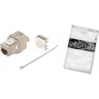 Módulo keystone ShiverPeaks BS75004-8 plano conector hembra RJ-45 8 uds.
