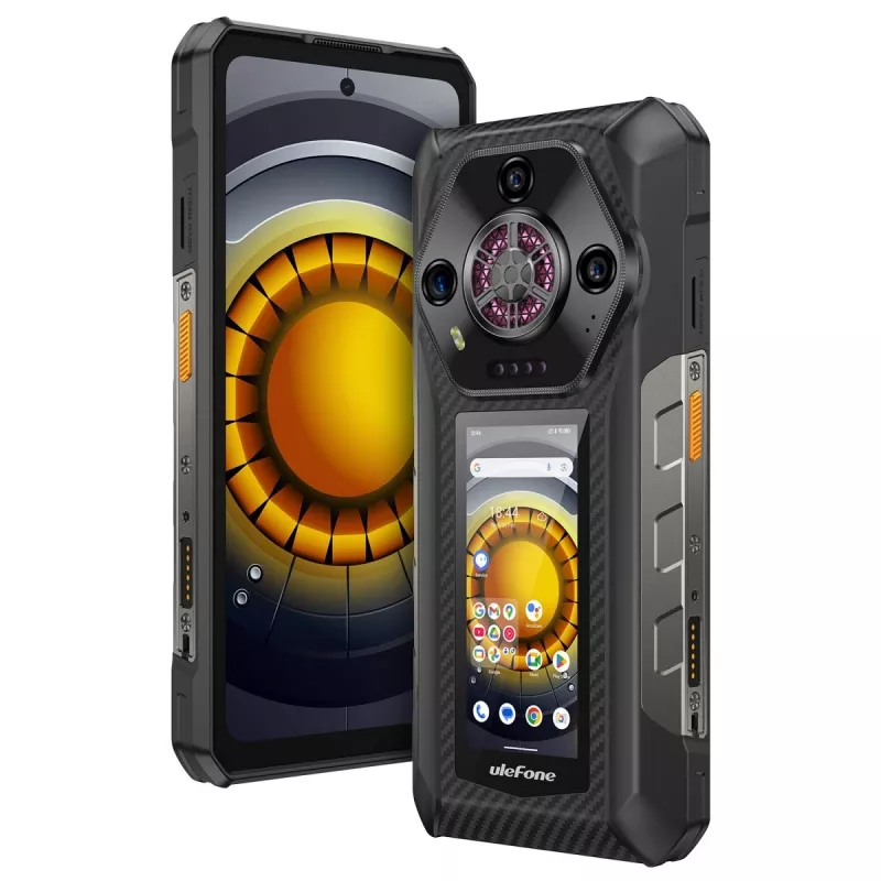 Ulefone Armor 30 Pro 5G UF-A30P smartphone, 6,95 pulgadas, 16 GB RAM, 512 GB, IP69K, Android 14, 12800 mAh, negro