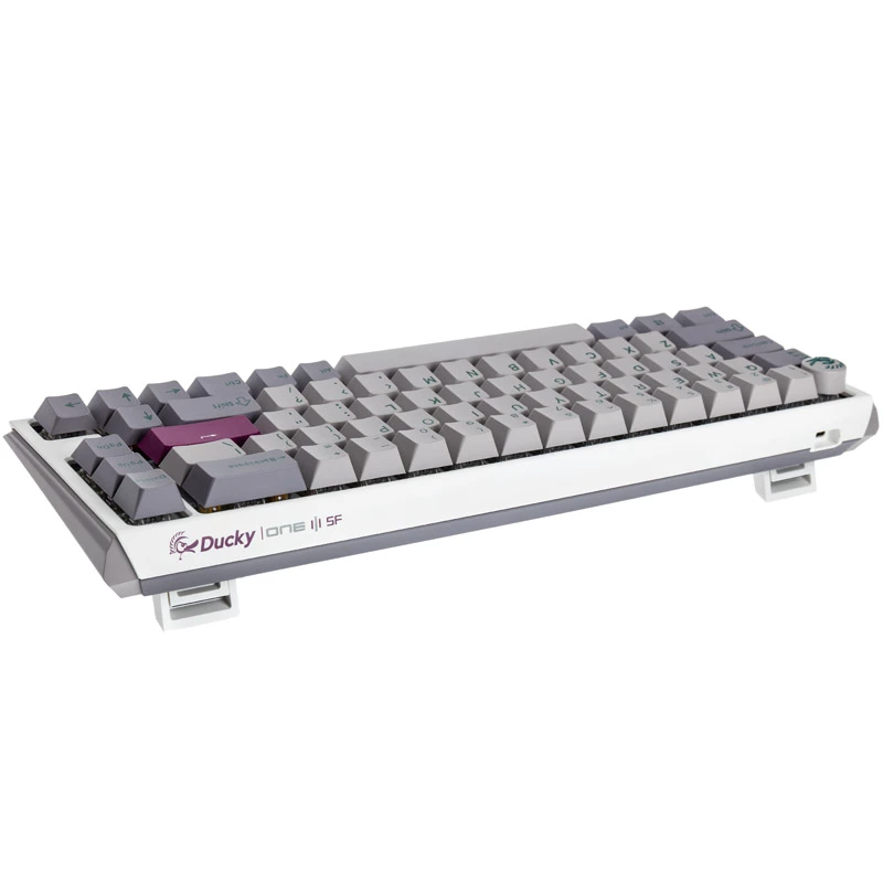Teclado Ducky One 3 SF Gaming USB QWERTY inglés gris