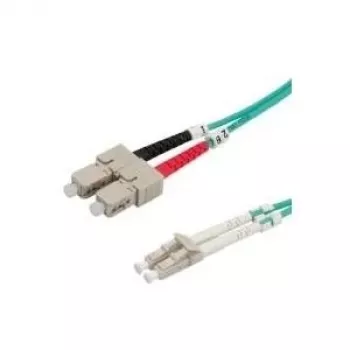 Cable de conexión de fibra óptica ROLINE OM3 50/125 µm LC/SC 0,5 m