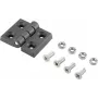 Basetech Bisagra de plástico 60x45x8mm 60 mm 1 unidad (BT-1697227)