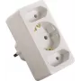 Regleta de enchufes AS Schwabe 49111 — 4 enchufes, blanca