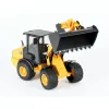 Bruder 02485 CAT cargadora de ruedas articulada compacta, vehículo de juguete a escala, de plástico