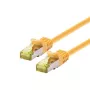 Cable de red LOGON SSTP Cat6a RJ-45 RJ-45 10 m amarillo