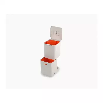 Cubo de basura Joseph Joseph Totem 40 L gris piedra