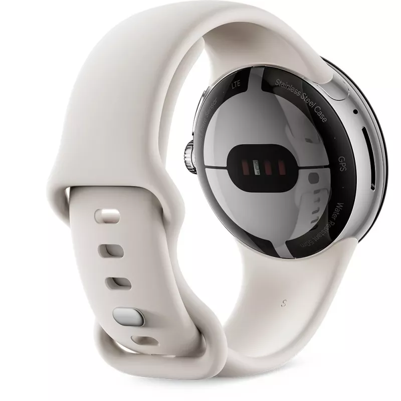 Google – Correa de reloj para smartwatch – Pequeña / Grande – Tiza – para Google Pixel Watch (GA03264-WW)