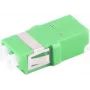 ShiverPeaks S/CONN 07-60031 acoplador de fibra óptica LC-LC Duplex con obturador, verde