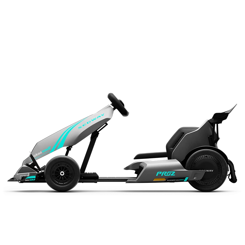 Go-kart Ninebot by Segway Gokart PRO 2 Pedal 1 usuario 4 ruedas Gris