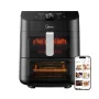 Freidora de aire Midea MAD1100DADK, 1850 W, capacidad dual 4,4/6,4 L