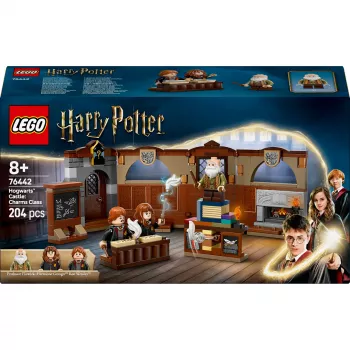 Set de construcción LEGO Harry Potter Clase de encantamientos del castillo de Hogwarts 76442 – 204 piezas, 3 minifiguras, para niños a partir de 8 años